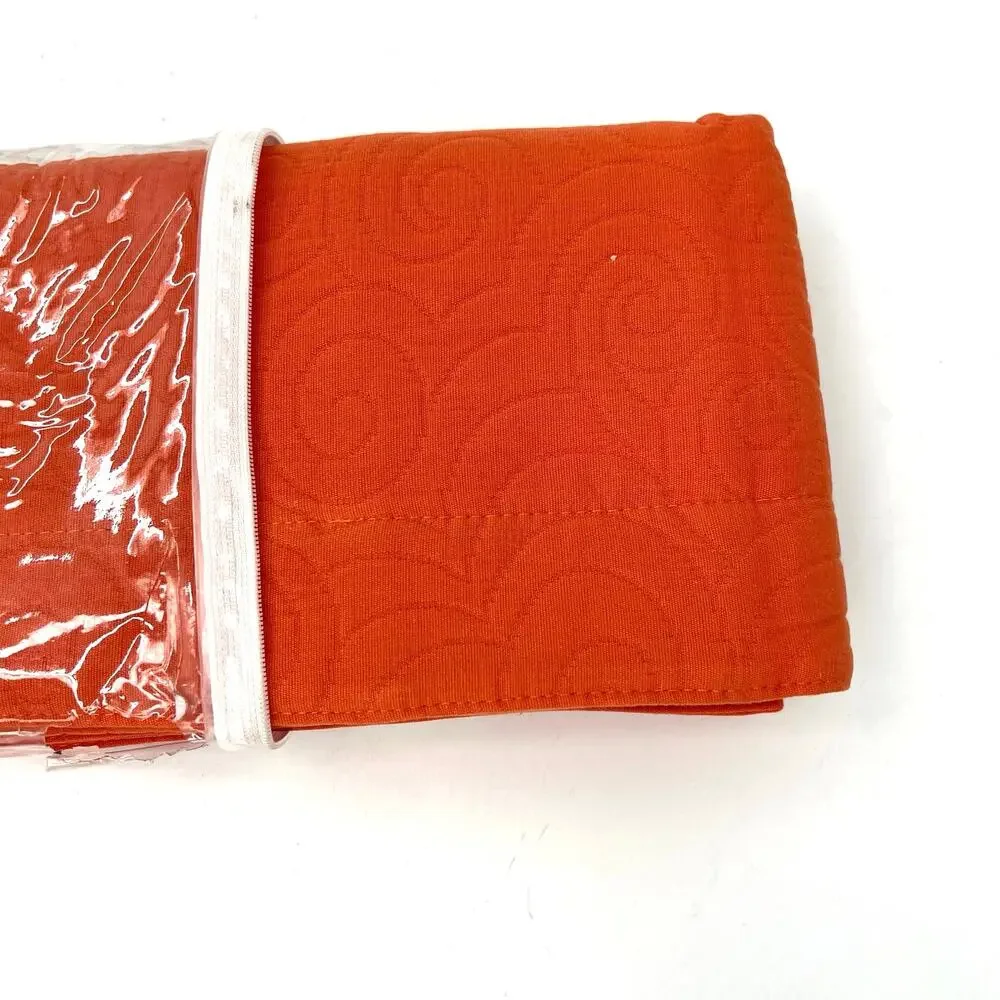 Garnet Hill orange standard pillow case